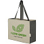 Pheebs 18L torba od recikliranog pamuka s umetkom i kontrastnim stranama 190 g/m² - Unbranded