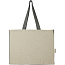 Pheebs 18L torba od recikliranog pamuka s umetkom i kontrastnim stranama 190 g/m² - Unbranded