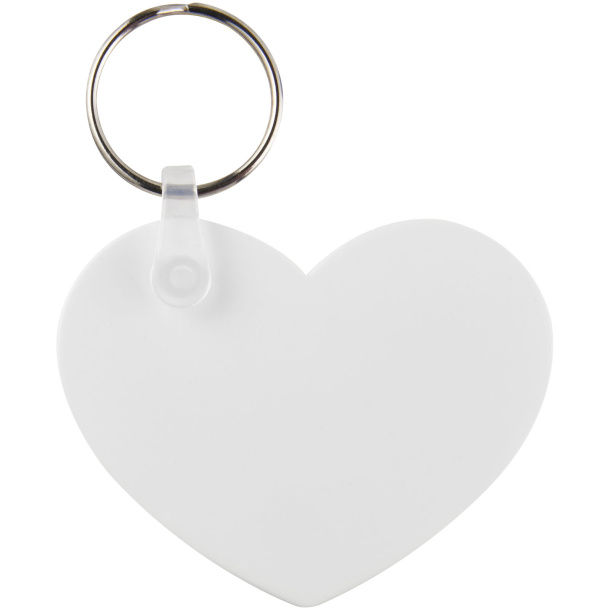 Tait heart-shaped recycled keychain - PF Manufactured