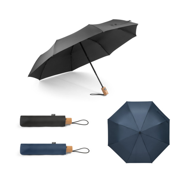 RIVER rPET foldable umbrella