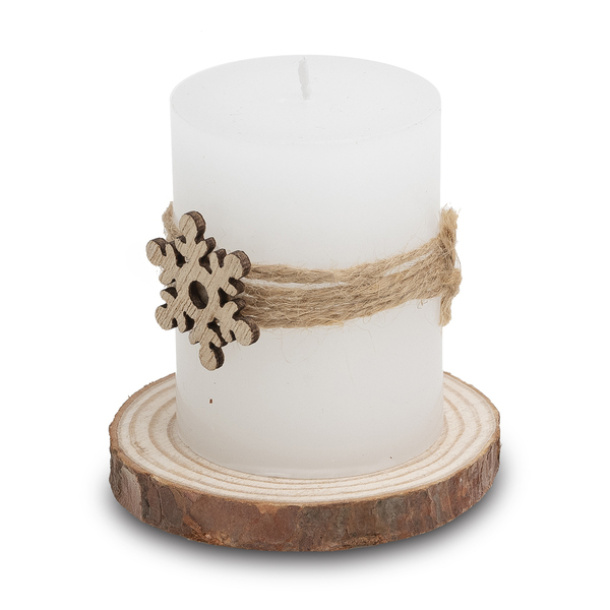 MATERA candle with decoration
