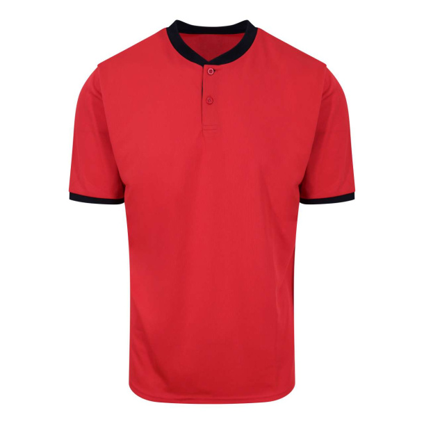  COOL STAND COLLAR SPORTS POLO - Just Cool