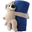  Plush teddy bear with blanket