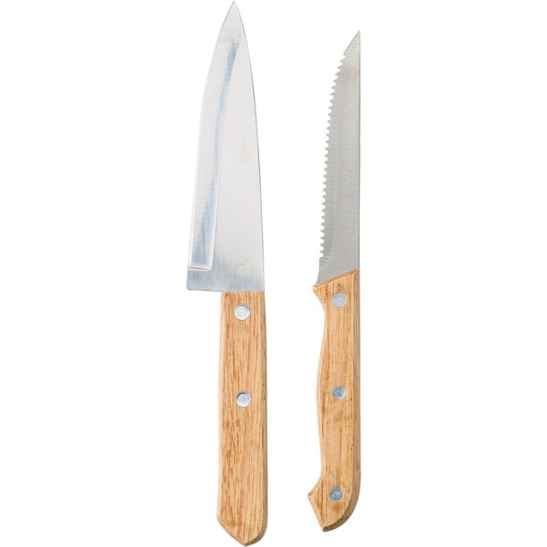  Bamboo knife set