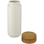 Lumi 300 ml ceramic tumbler with bamboo lid - Unbranded