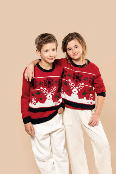  Dječji božićni džemper - Kariban