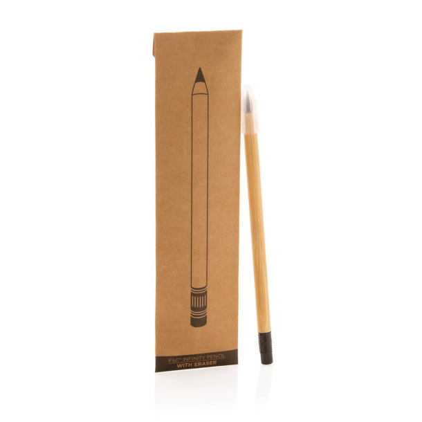  FSC® bamboo infinity pencil with eraser
