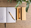  FSC® bamboo modern pen set in box