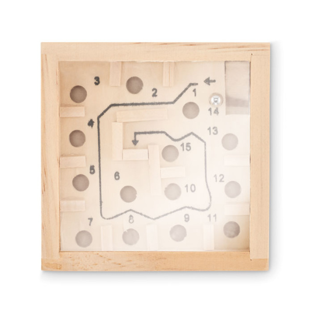 ZUKY Pine wooden labyrinth game