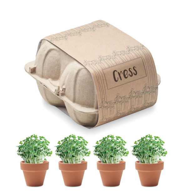 CRESS Set biljaka u kutiji za jaja