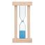 CI Wooden sand timer 3 minutes