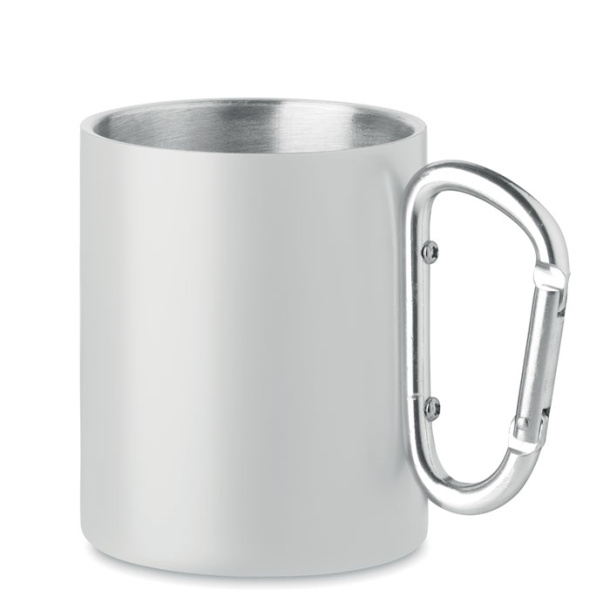 TRUMBA Double wall metal mug 300 ml