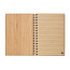 BRAM A5 spiralni notes od bambusa