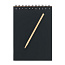 BLACK Scratching paper notebook