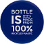 H2O Active® Eco Treble 750 ml screw cap water bottle - Unbranded