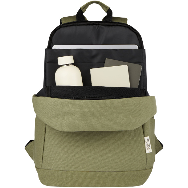 Joey anti-theft ruksak za 15,6" laptop od GRS recikliranog platna, 18L