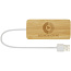 Tapas bamboo USB hub - Unbranded