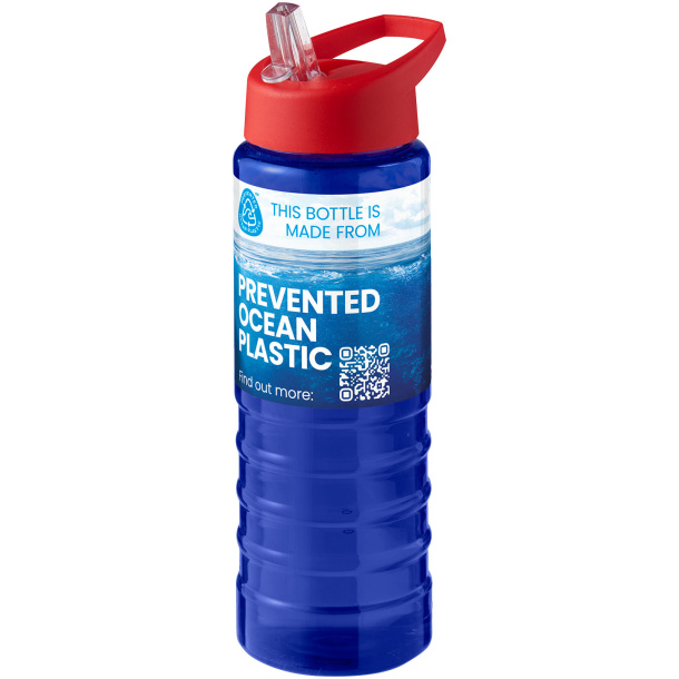 H2O Active® Eco Treble Sportska boca s poklopcem s izljevnikom, 750 ml - Unbranded