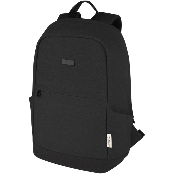 Joey anti-theft ruksak za 15,6" laptop od GRS recikliranog platna, 18L