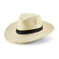 EDWARD POLI Natural straw hat