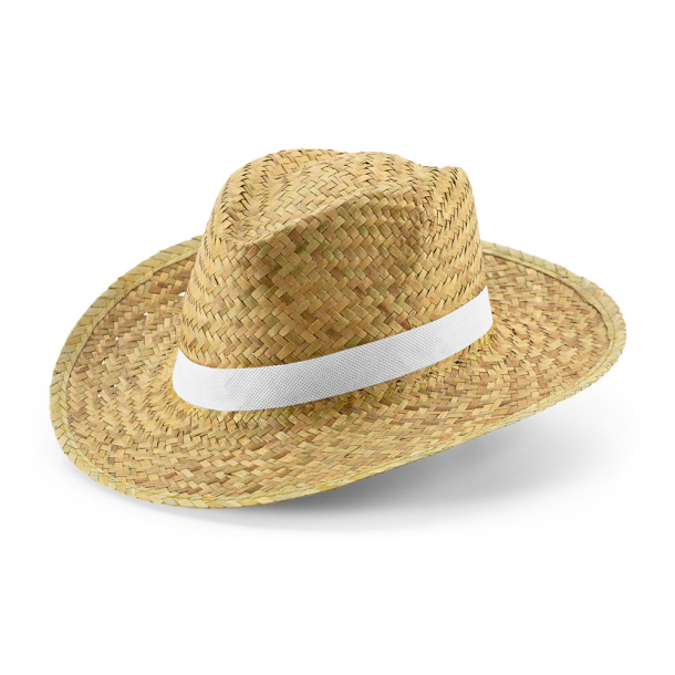 JEAN POLI Natural straw hat