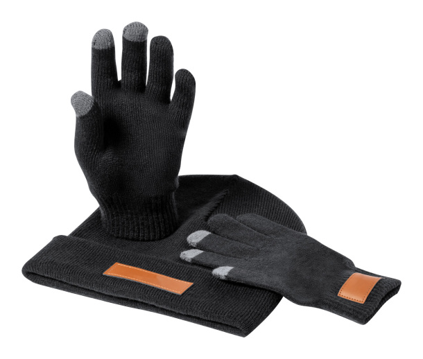 Prasan hat and gloves set