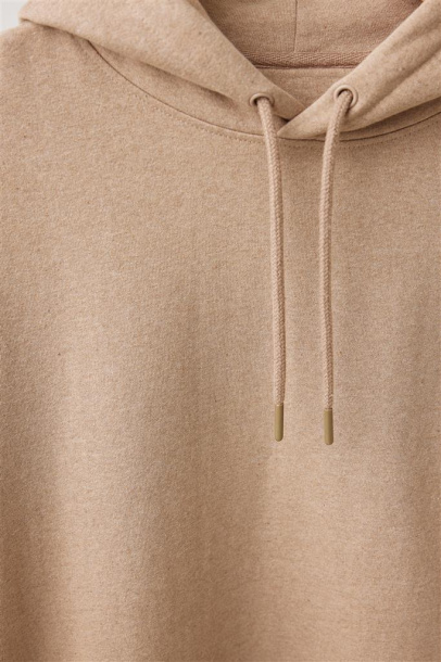  Iqoniq Torres recycled cotton hoodie undyed, natural raw