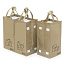  RPET recycle waste bags, 3 pcs