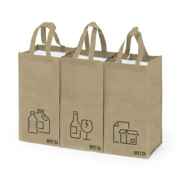  RPET recycle waste bags, 3 pcs