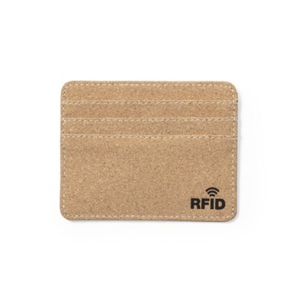  Cork credit card holder, RFID protection