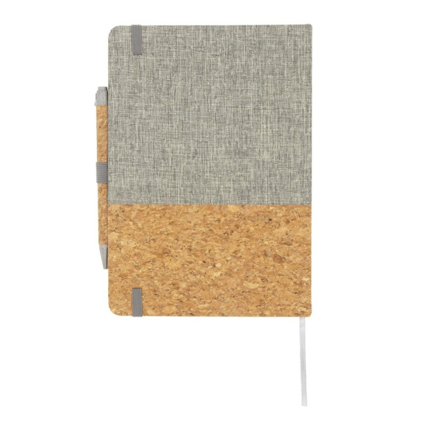 Layla Cork notebook A5 with ball pen