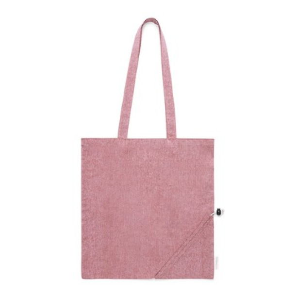  Recycled cotton shopping bag, foldable