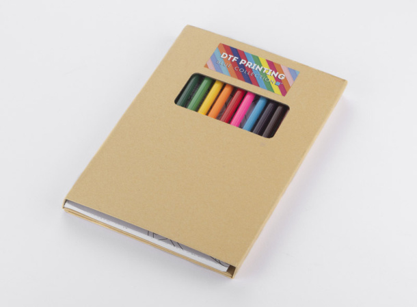 BETSO Coloring book with crayons