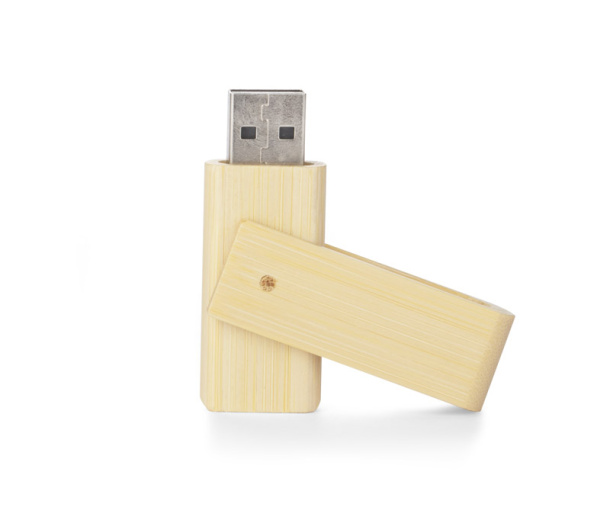 TWISTER 16 GB Bamboo USB flash drive 