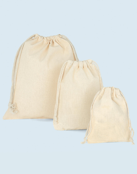  Mini pamučna vrećica s vezicama, 140 g/m² - SG Accessories - BAGS (Ex JASSZ Bags)