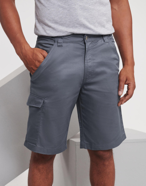  Twill Workwear Shorts - Russell 