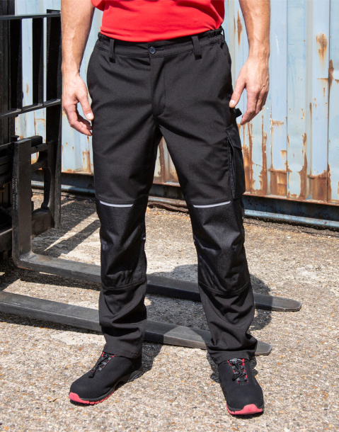  Slim softshell radne hlače - Result Work-Guard