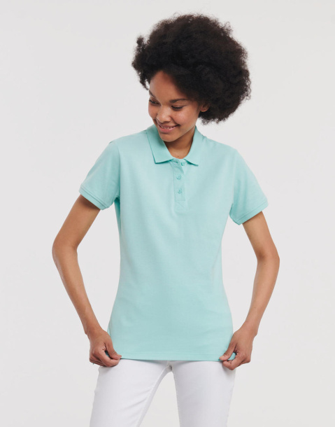Ladies pure organic polo russell pure organic 504000007 Promoshop
