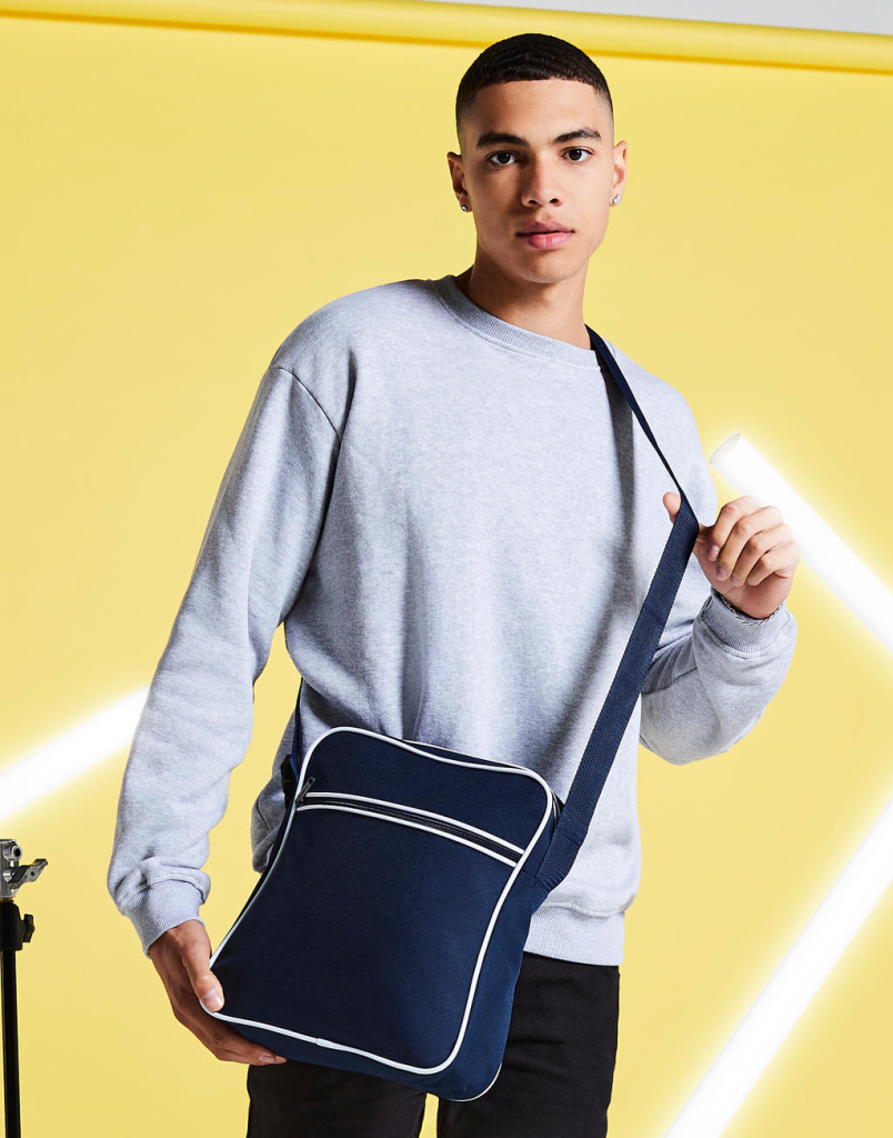 Retro flight bag bagbase 618291010 Promoshop