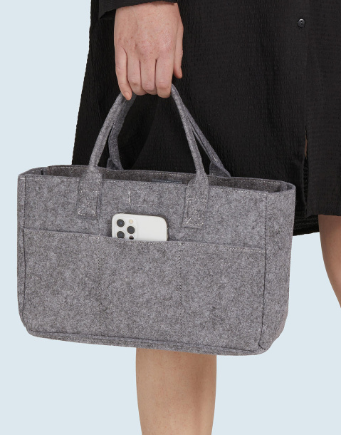  Pocket Felt Shopper - SG Accessories - BAGS (Ex JASSZ Bags)