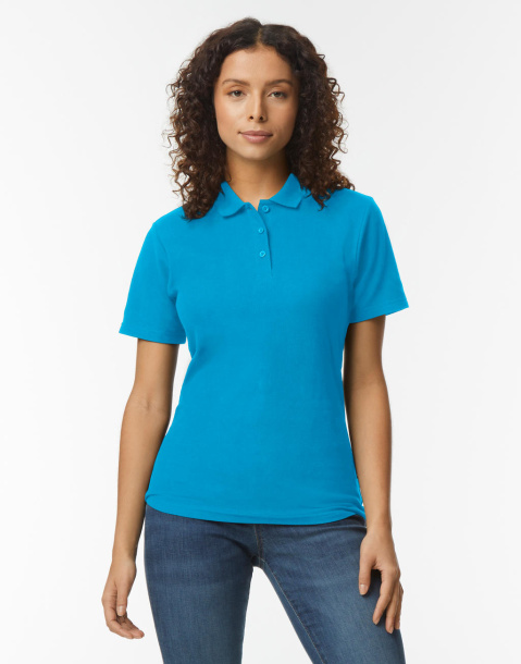  Softstyle® dvostruki pique ženska polo majica - Gildan