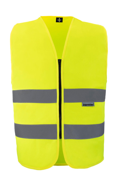  Safety Vest with Zipper "Cologne" - Korntex