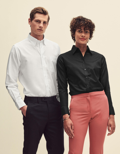  Oxford Shirt LS - Fruit of the Loom