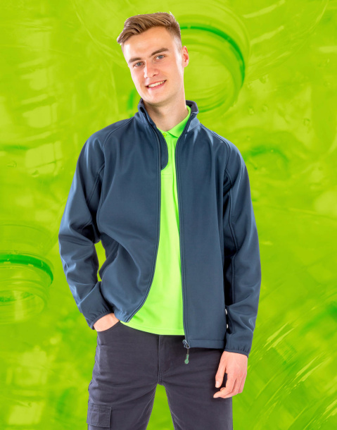  Muška jakna od recikliranog dvoslojnog softshella - Result Genuine Recycled
