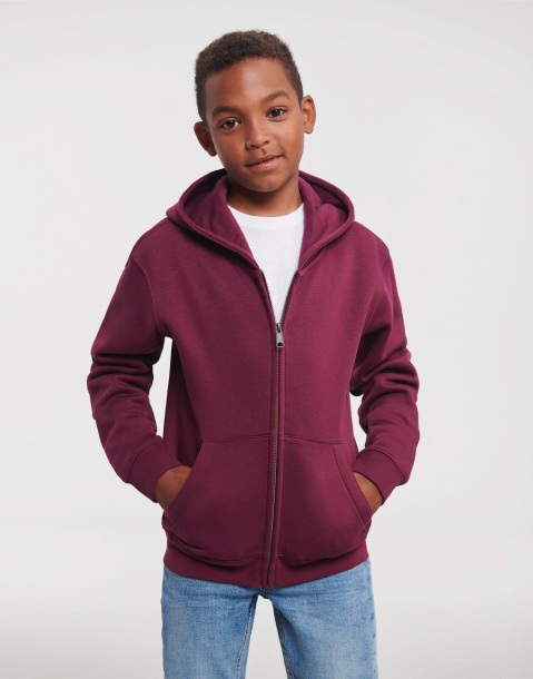  Dječji hoodie s patentnim zatvaračem - Russell 