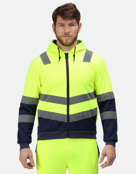  Hi-Vis hoodie s patentnim zatvaračem - Regatta High Visibility