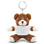 Larry Brown Plush teddy bear, keyring