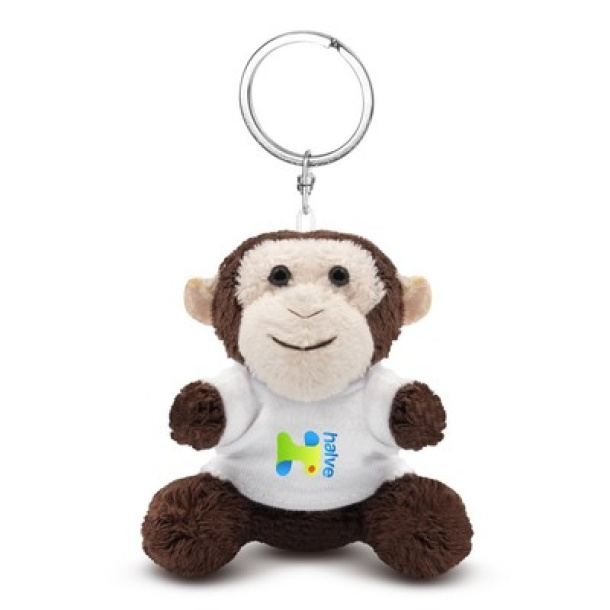 Karly Plišani majmun, privjesak za ključeve