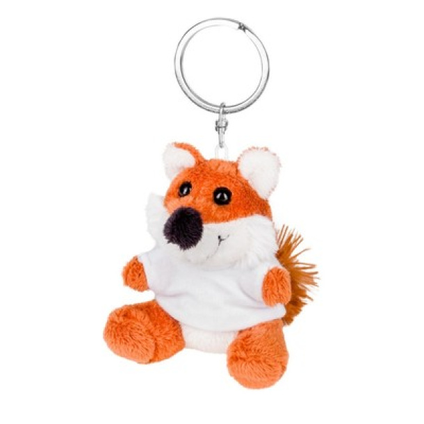 Canny Plush fox, keyring