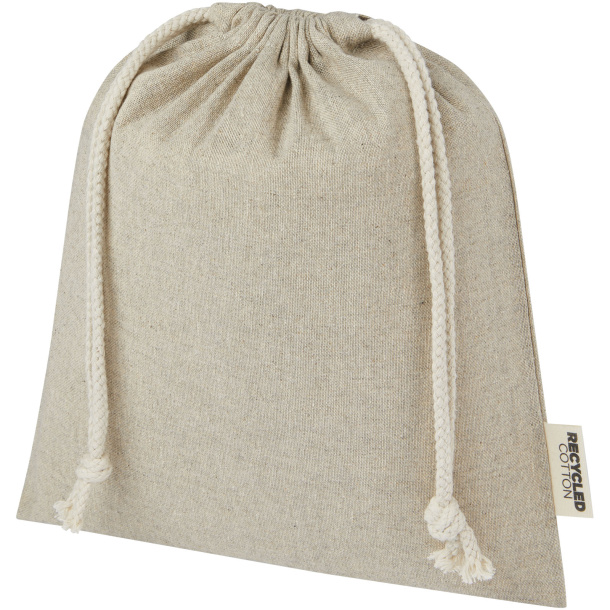 Pheebs 150 g/m² GRS recycled cotton gift bag medium 1.5L - Unbranded